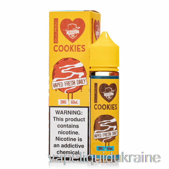 Vape Liquid Ukraine I Love Cookies - Mad Hatter Juice - 60mL 6mg